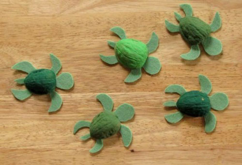 черепаха поделка для детей из подручных материалов фото 9