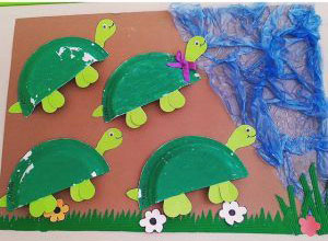 черепаха поделка для детей из подручных материалов фото 7