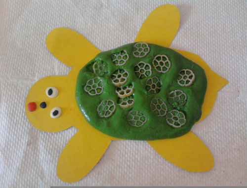 Черепаха поделка для детей 4
