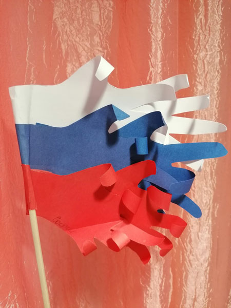 поделки ко Дню России в детском саду 2