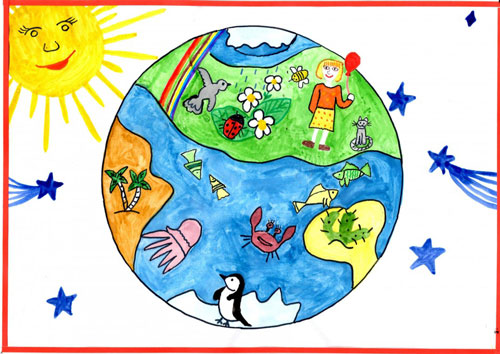 поделки на День Земли для дошкольников 3