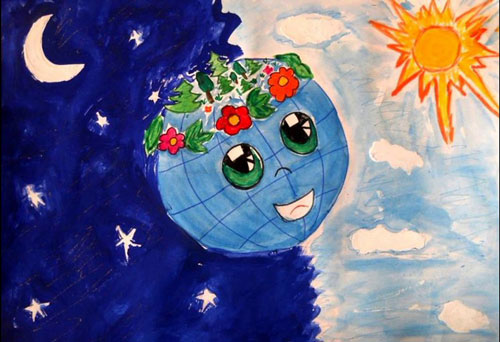 поделки на День Земли для дошкольников 4