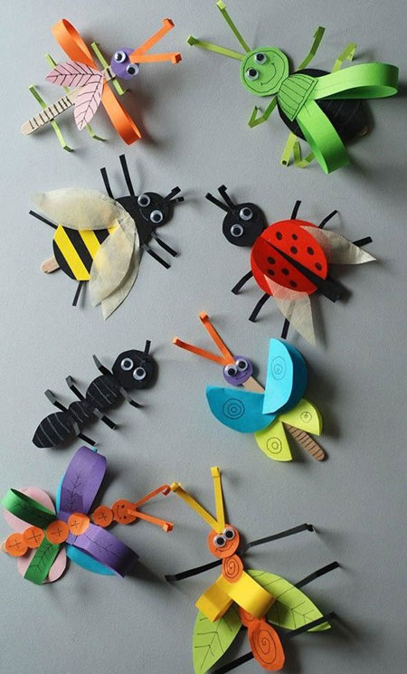 поделка насекомое для детского сада своими руками из природного материала 4