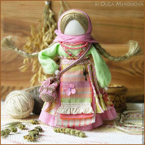 красивые народные куклы из ткани своими руками 6
