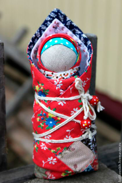 простые народные куклы из ткани своими руками 10