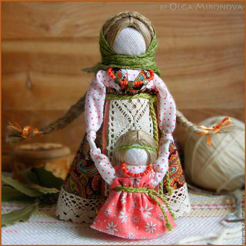 простые народные куклы из ткани своими руками 5