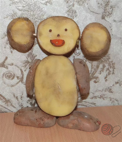 поделки из картошки своими руками для выставки 4