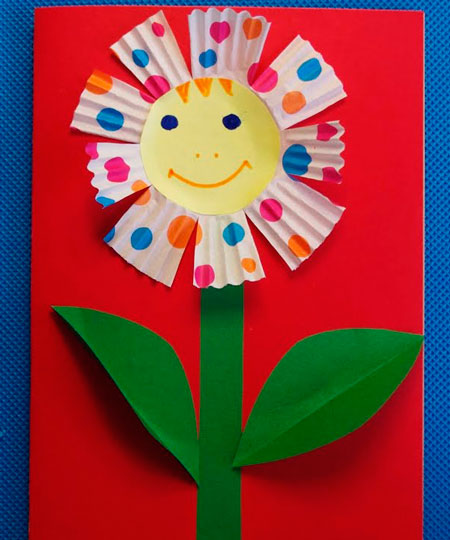 поделки в детский сад из цветной бумаги фото 4