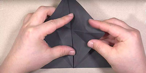 летучая мышь из бумаги своими руками оригами 9