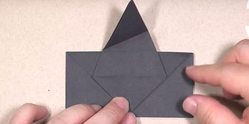 летучая мышь из бумаги своими руками оригами для детей 5