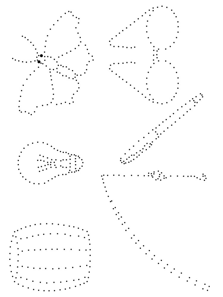 Рисовать по точкам для детей 5 лет распечатать