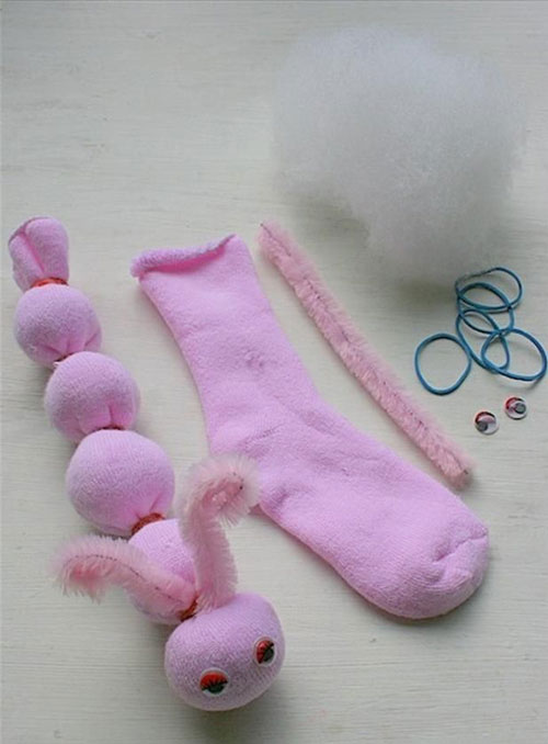 игрушки из носков своими руками для начинающих пошагово легко 2