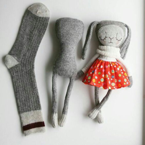 игрушки из носков своими руками для детей 5