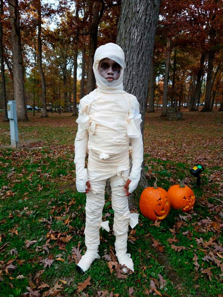 костюм на хэллоуин своими руками для мальчиков 8 лет 3
