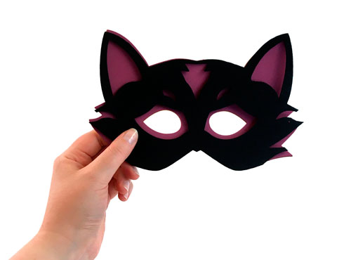 поделки на хэллоуин своими руками маски из ткани 8