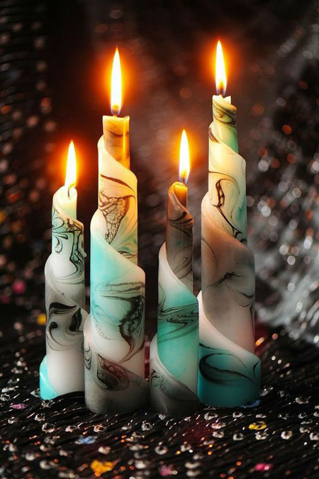 красивые декоративные свечи своими руками 5
