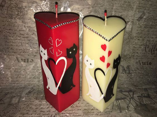красивые декоративные свечи своими руками для декора 10