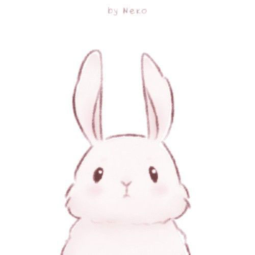 лёгкие рисунки кроликов для срисовки для детей карандашом 5