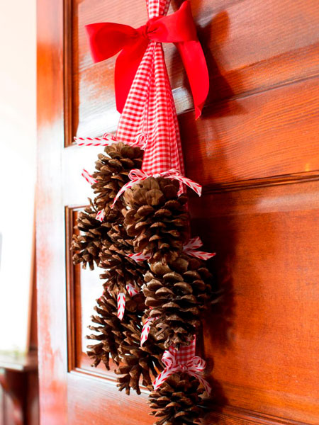 простые и красивые новогодние украшения для дома своими руками 9