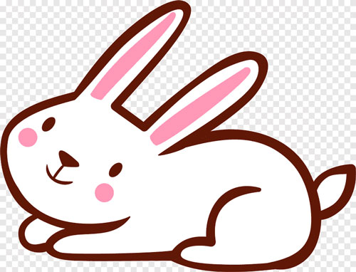 рисунок кролика карандашом для срисовки 6