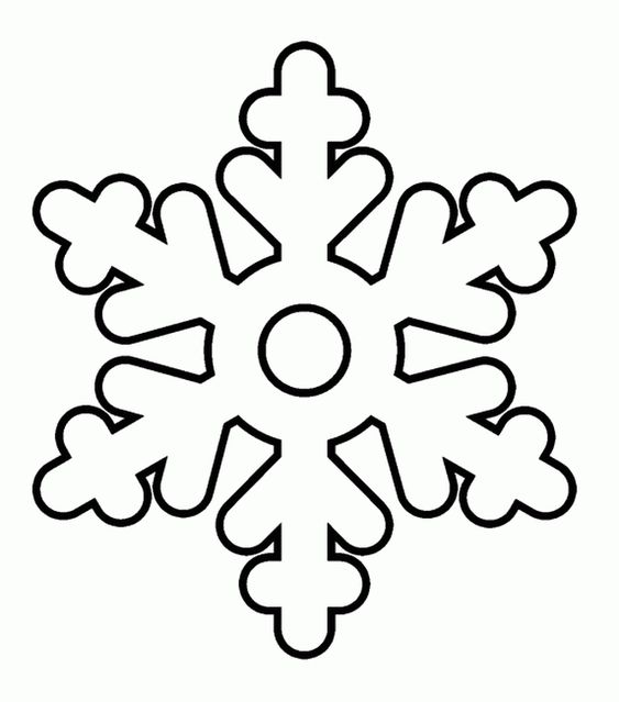 новогодние выкройки снежинок из фетра шаблоны 9