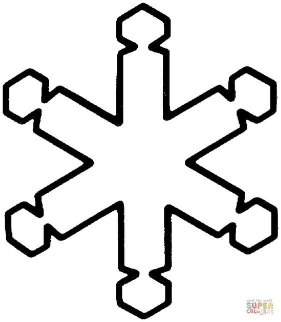 шаблоны снежинок из фетра своими руками 6