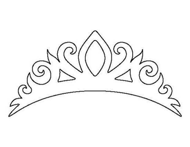 новогодняя корона своими руками из фоамирана шаблон