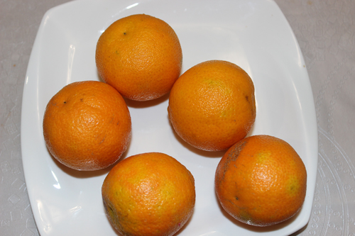 десерт мандарины в сметанном желе 4