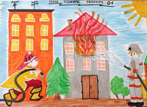 картинки на тему пожарная безопасность для детей в садик 8