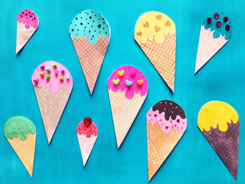 поделки из палочек от мороженого для детей 3
