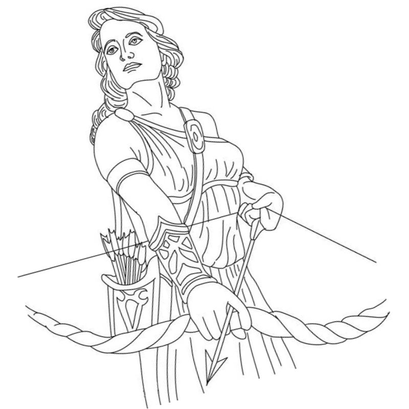 Артемида богиня древней Греции