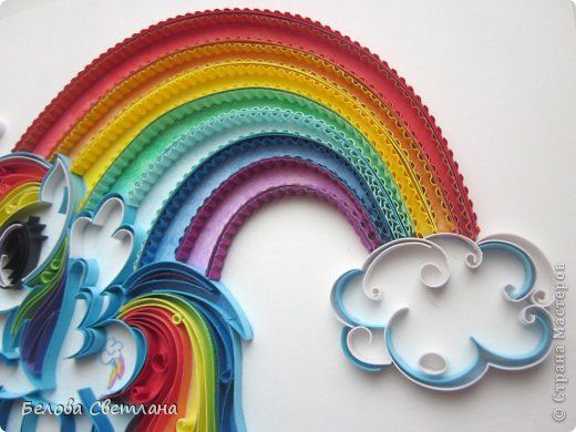 простая поделка радуга для детей в детском саду 10