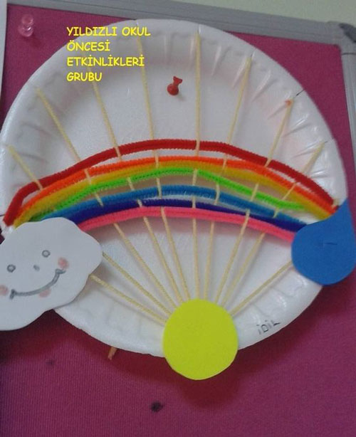 поделка радуга для детей 4-5 лет 3