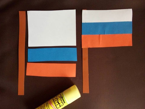 Поделки Флаг России 2