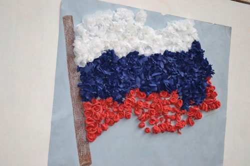 Поделки Флаг России 6