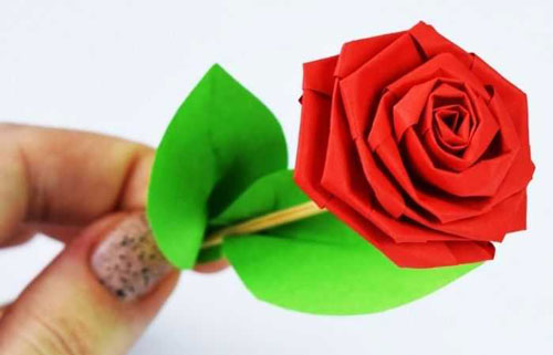 красивые розы из бумаги своими руками для детей 7