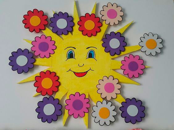 поделка солнышко своими руками для детского сада на масленицу для детей 9