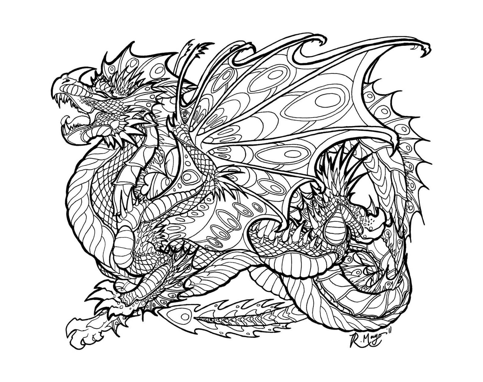 китайский дракон раскраска для детей распечатать бесплатно для мальчиков 9