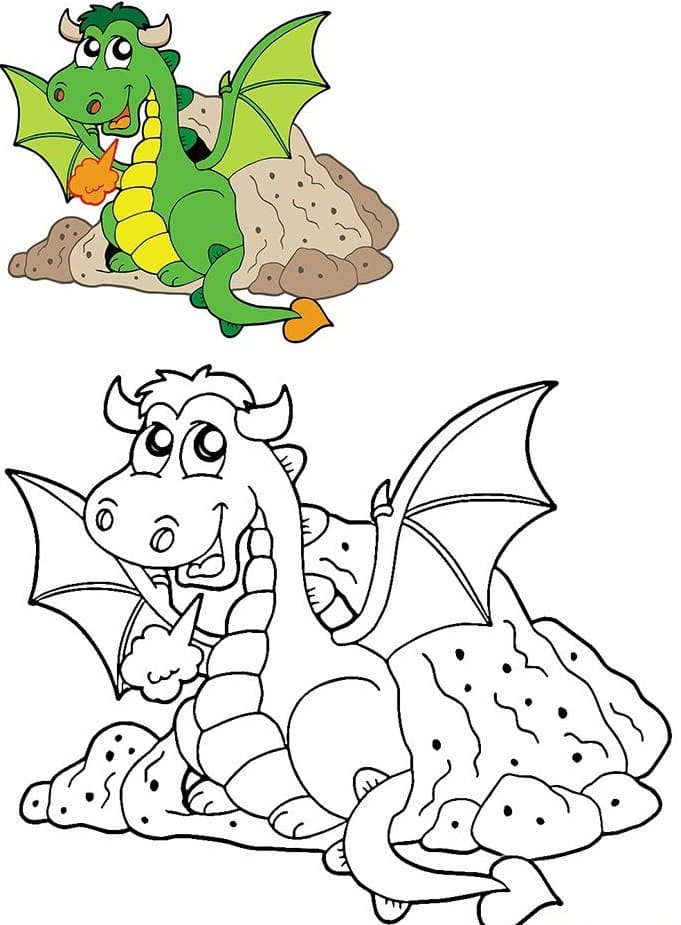 китайский дракон раскраска для детей распечатать бесплатно для мальчиков 6