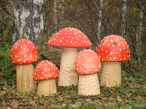 грибы поделки своими руками в детский сад 8