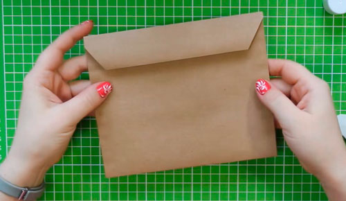 Красивый конверт своими руками из бумаги 10