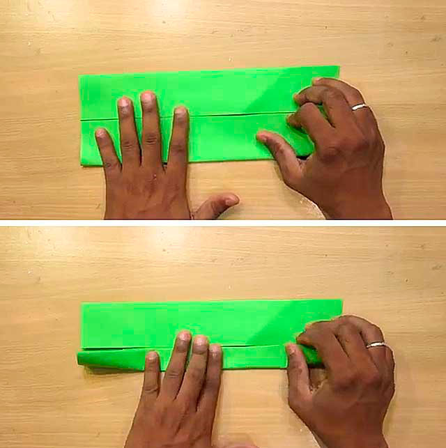 как сделать пистолет из бумаги а4 легко и быстро без клея и ножниц 3