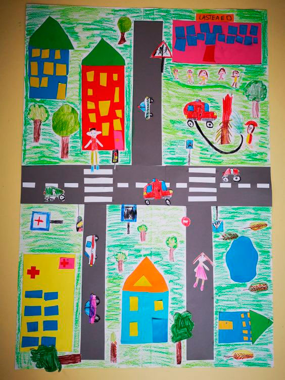 поделки для детей тема правила дорожного движения для детей 7