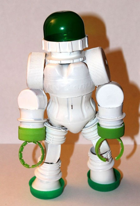 поделка робот своими руками в детсад из подручных материалов