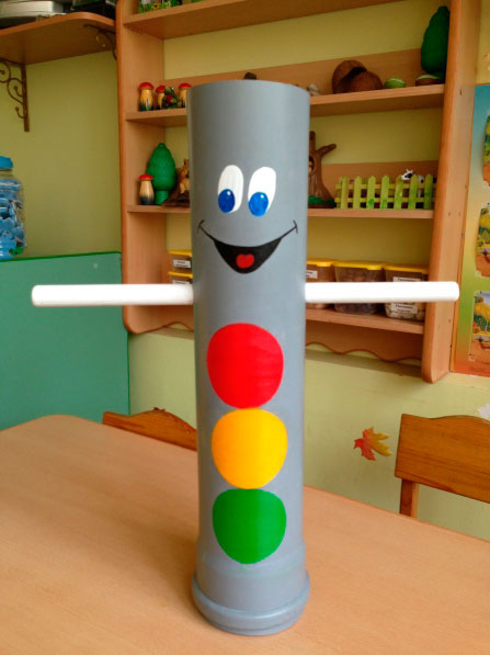 поделка светофор своими руками в детский сад 6