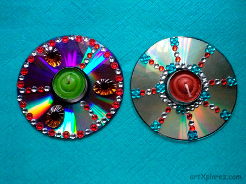 поделки из компьютерных дисков для детского сада