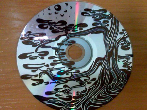 поделки из компьютерных дисков для детского сада 8
