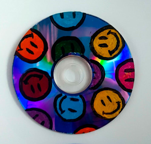 поделки из компьютерных дисков для детского сада 9