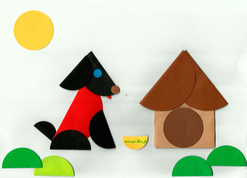 поделки животные из бумаги для детей с шаблонами 9