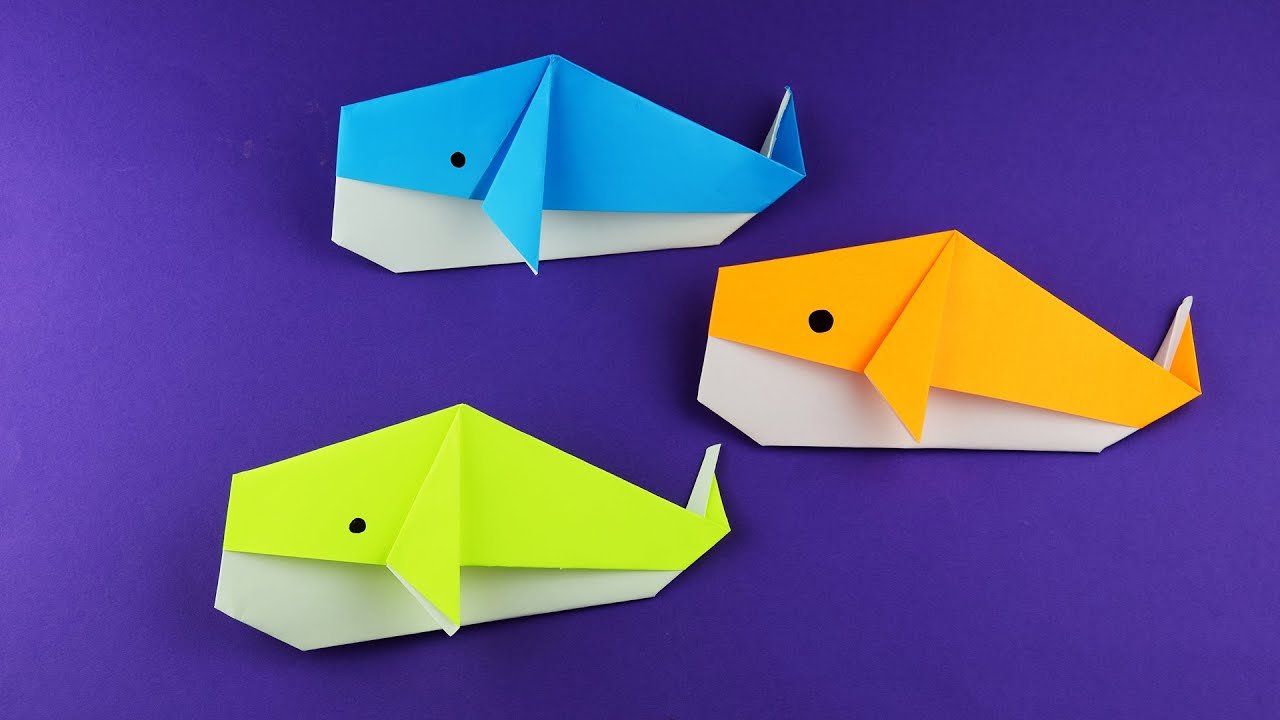 простые поделки оригами из бумаги поэтапно для детей 3